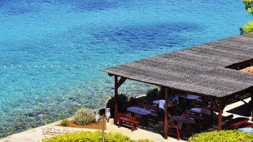 Odisej Mljet Hotel Pomena Buitenkant foto